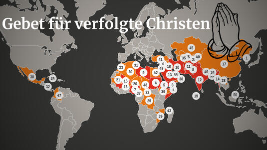 Gebet für verfolgte Christen